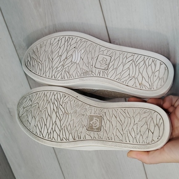 Spenco Womens Comfort Canvas Platform Loafers Slip on shoes sz 6B - Picture 10 of 11